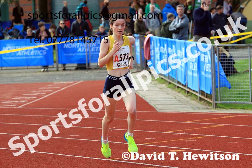 Girls Under-15s, 2024 Northern Mens 6 and Womens 4 and Youngsters Relays, Stanley Park, Blackpool.  Photo: David T. Hewitson/Sports for All Pics